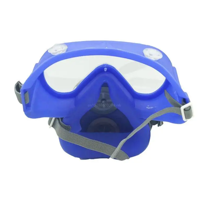 Full Face Gas Mask  Biological Radioactive Contamination Gasmask Respirator Filter Radiation DustproofRespirator R2LB