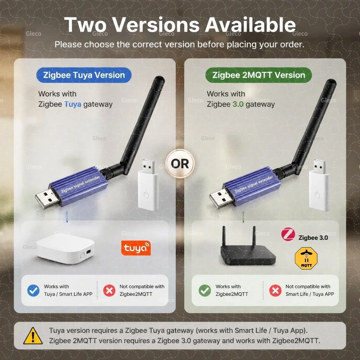 Zigbee Signal Repeater Extender With/No Antenna USB Signal Amplifier Smart Home Scene Automation For Zigbee2mqtt TUYA Gateway image 2