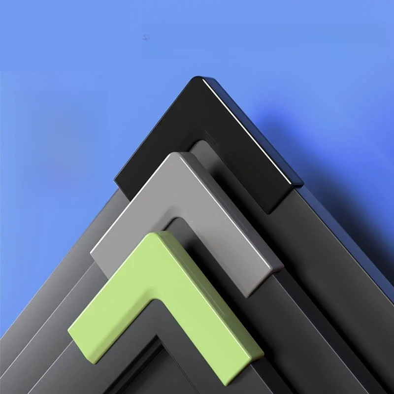 Window Door Sharp Corner Protection Cover Silicone Bridged  Bumper Baby Proofing Furniture Guard Sharp Angle Corner