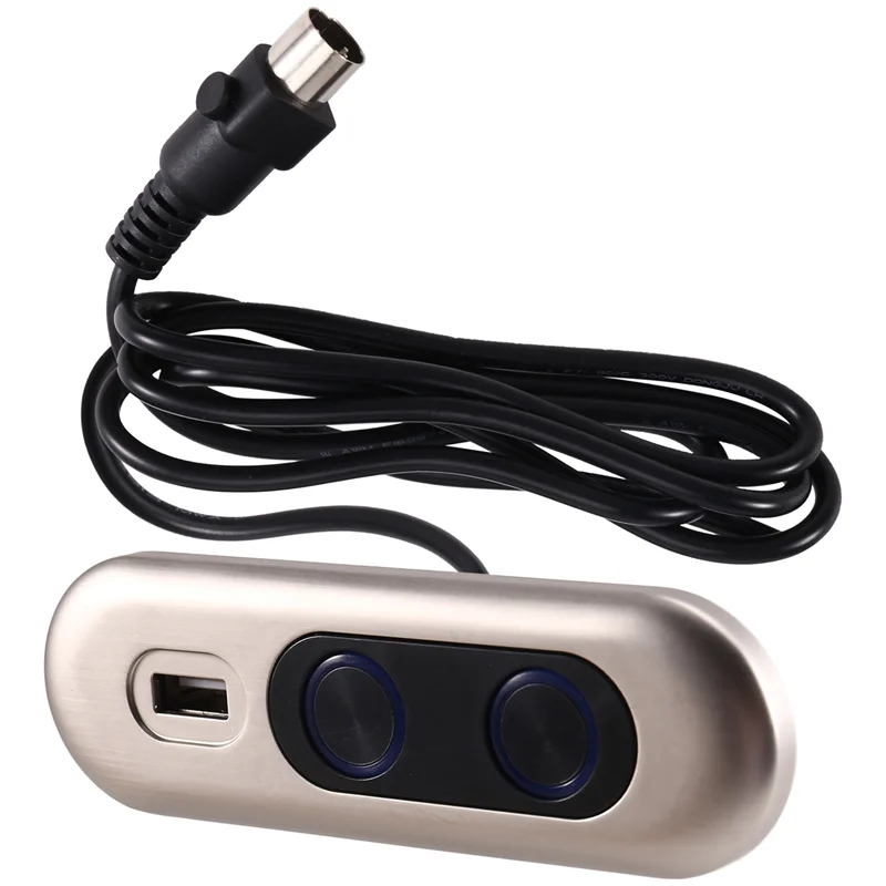 Controller per poltrona reclinabile elettrico elegante Controller di ricarica per presa USB a 2 pulsanti Telecomando per poltrona reclinabile