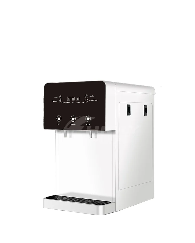 Hidly Dispensador De Agua Con Filtro 4-Stage Countertop Desktop Drinking Water Dispenser Hot Cold Water With Filter and Ro