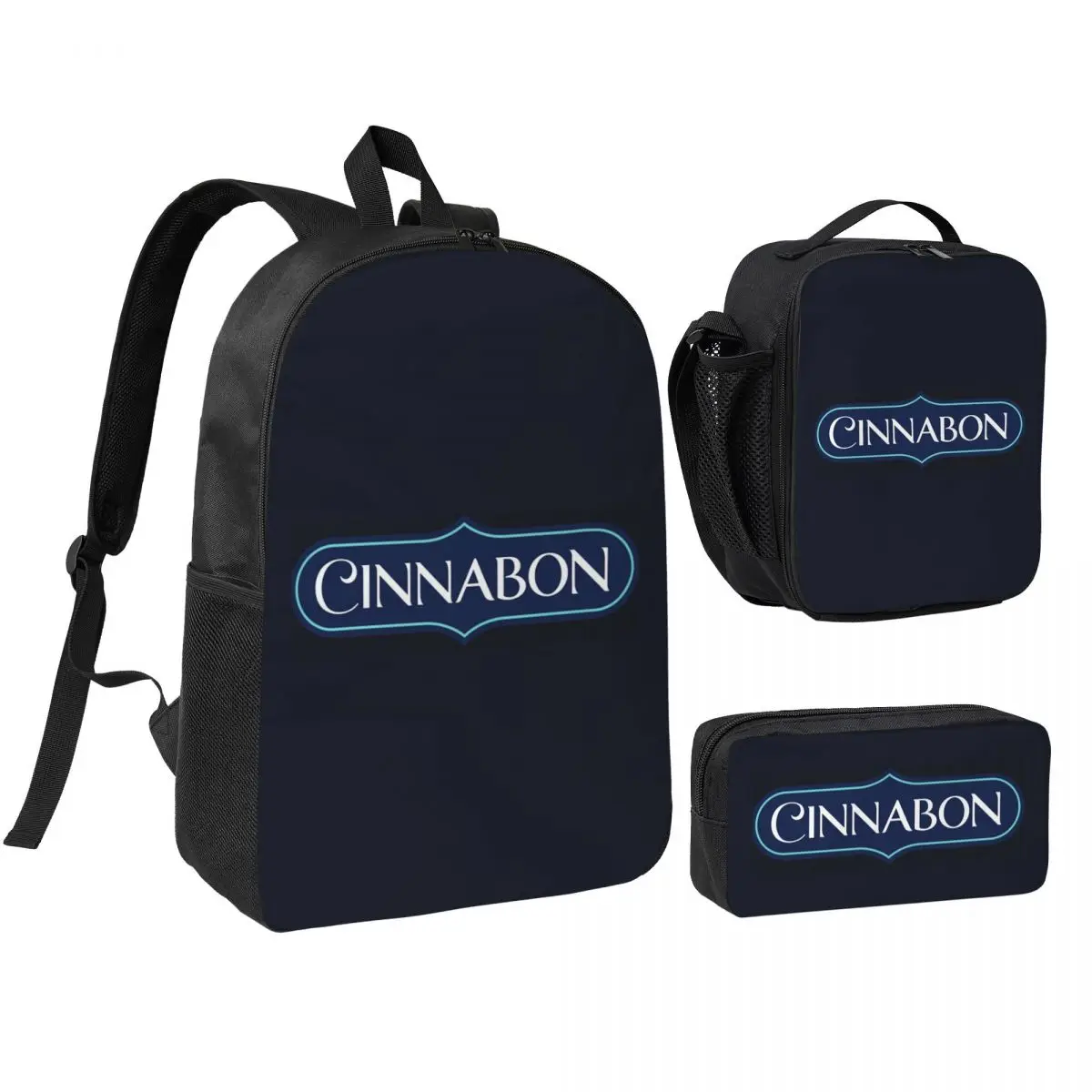 

Cinnabon Resto Backpack Student BookBag School Bag Shoulder Bags 3ps Insulated Lunch Bag Pencil Case