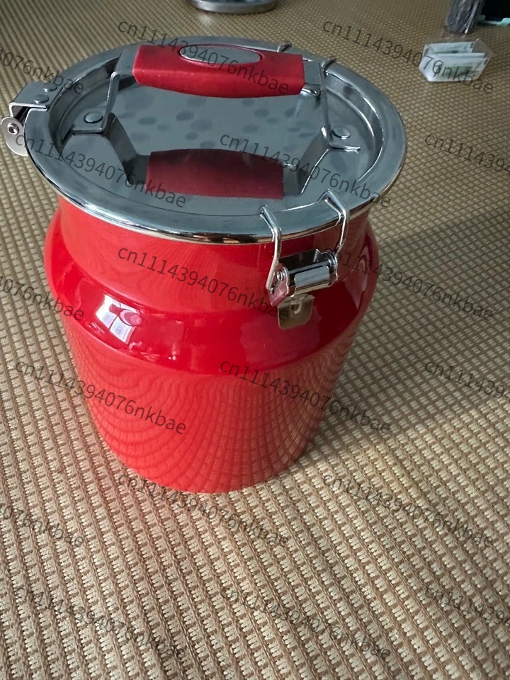 Colorful Extra Thick Stainless Steel Food Storage Container - Airtight Insect-Proof Moisture-Proof Large Rice Can