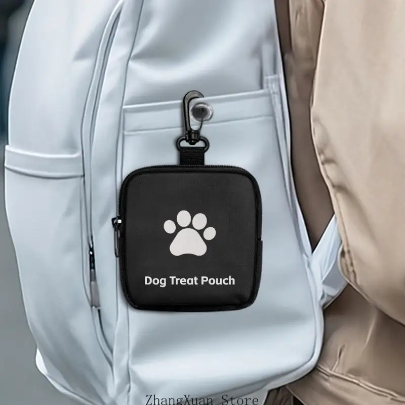 Zippered Dog Training Outdoor Pet Treat Pocket for Food Freshed And Secure 3XUF
