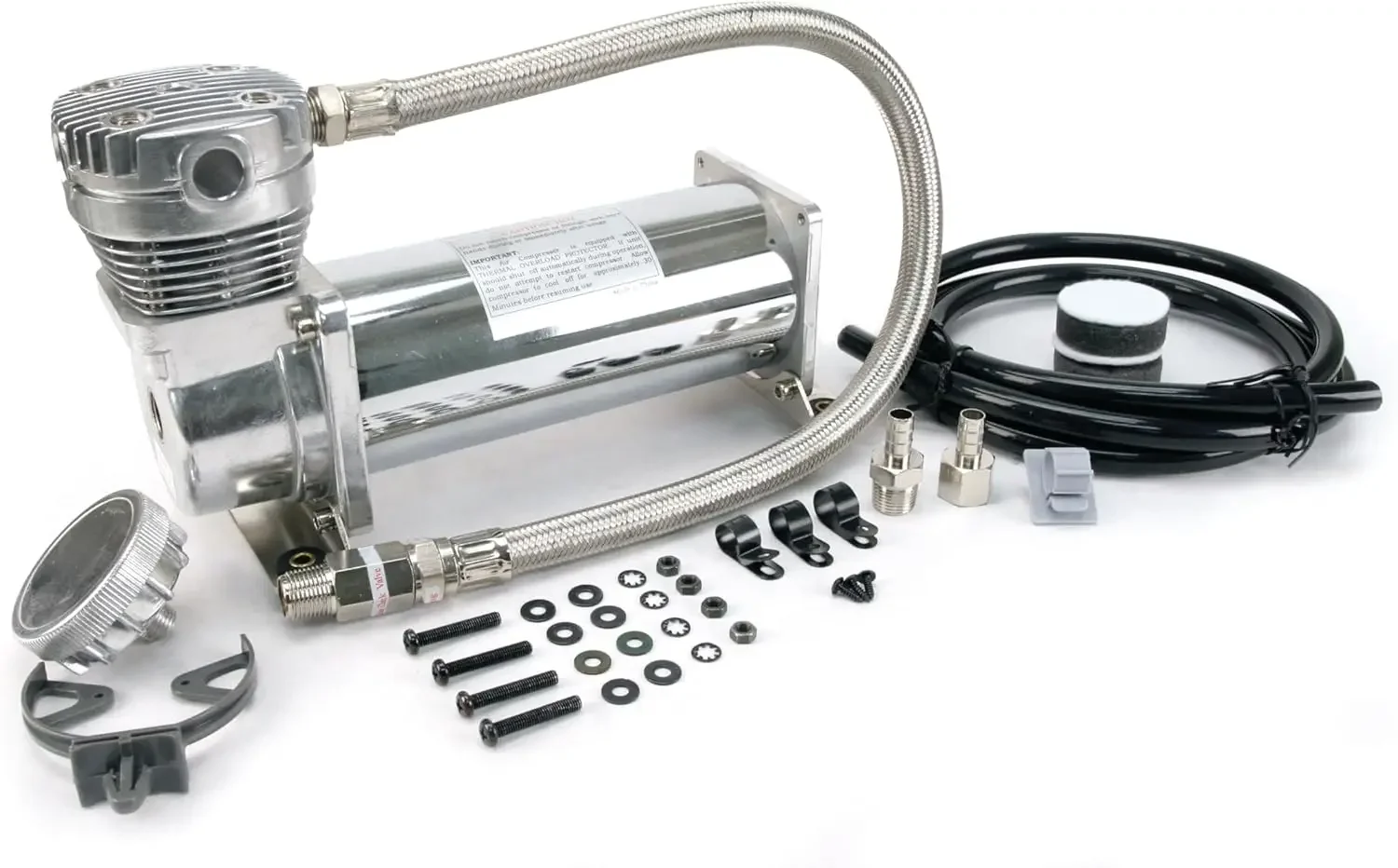 48043 Compressore d'aria cromato da 200 PSI 480C