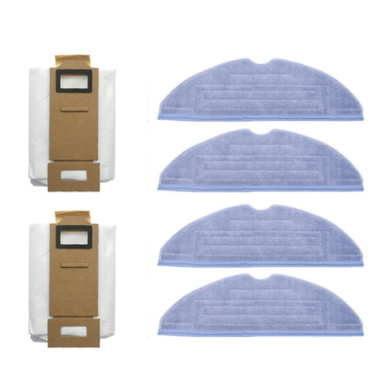 ملحقات المكنسة الكهربائية لـ Xiaomi Roborock ، خرقة ممسحة ، حقيبة غبار ، قطع غيار ، S7 ، T7S ، T7S Plus