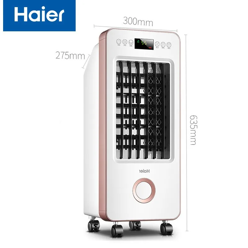 Haier Air Conditioning 12h Timing Home Mini Air Conditioner Remote Control Water Cooler Portable Air Conditioner 6L Water Tank