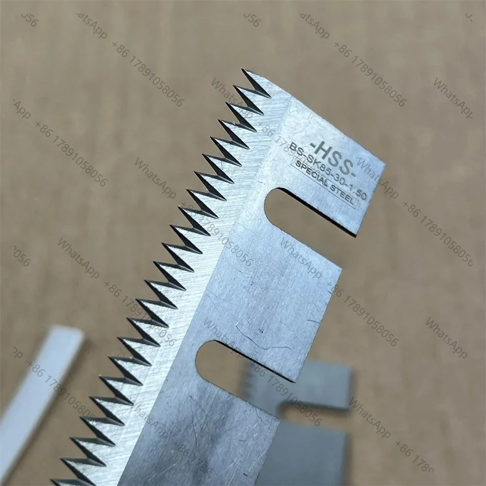 2pcs blade price Carton sealer Blade,semi auto adhesive tap carton sealing machine High Speed Steel knife