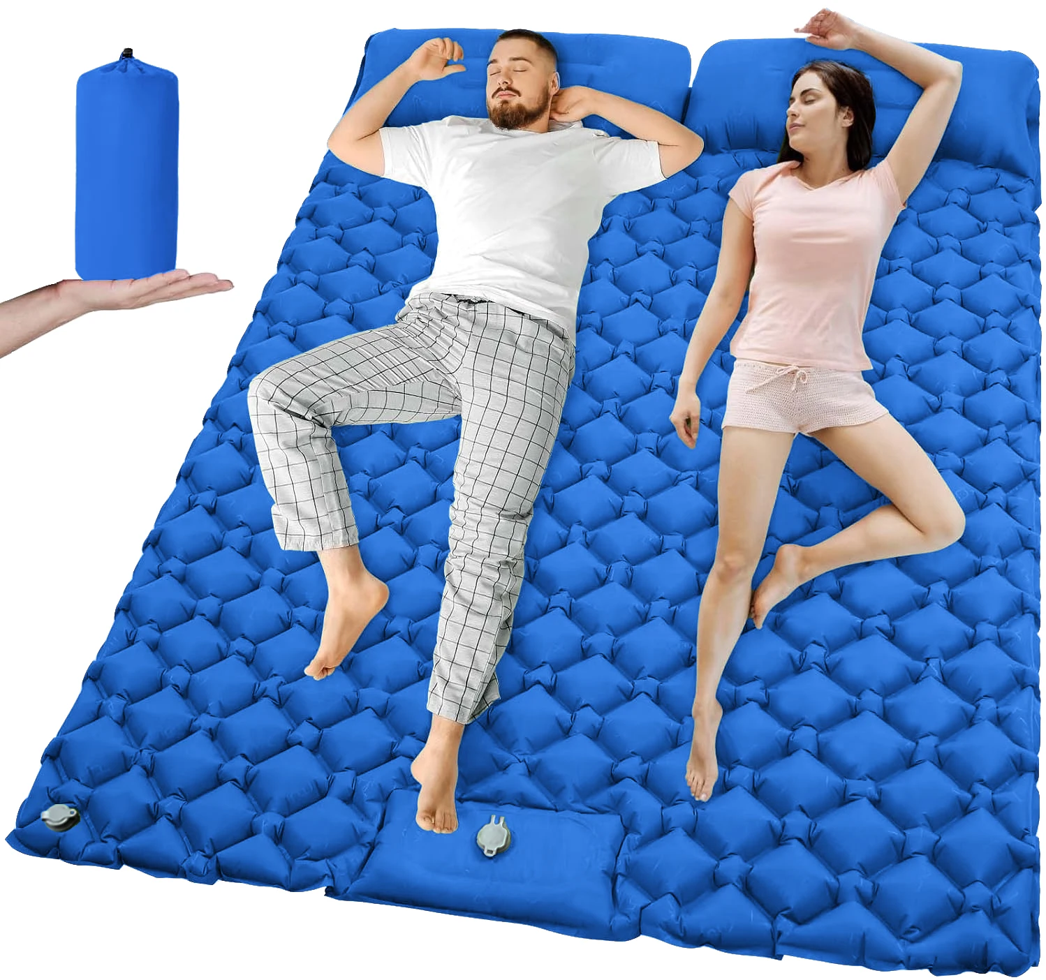 Double Inflatable Camping Mattress 6