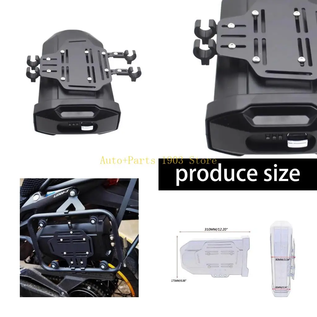 

E21C Shock -Resean Tueck -Rize Motorcycle Tool Container Case Case Anti -Shock Design Запечатанный отсек для DS525X 500DS 650DS