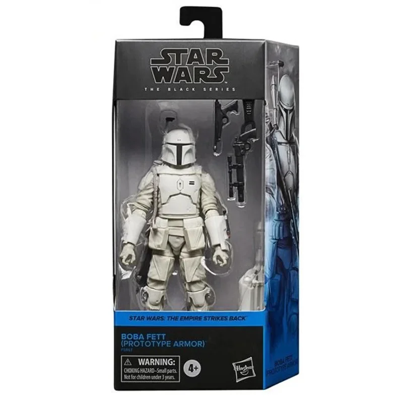 Hasbro Star Wars The Black Series Boba Fett Prototype Armor The Empire Strike Back 16Cm Original Action Figure Model Toy Gift