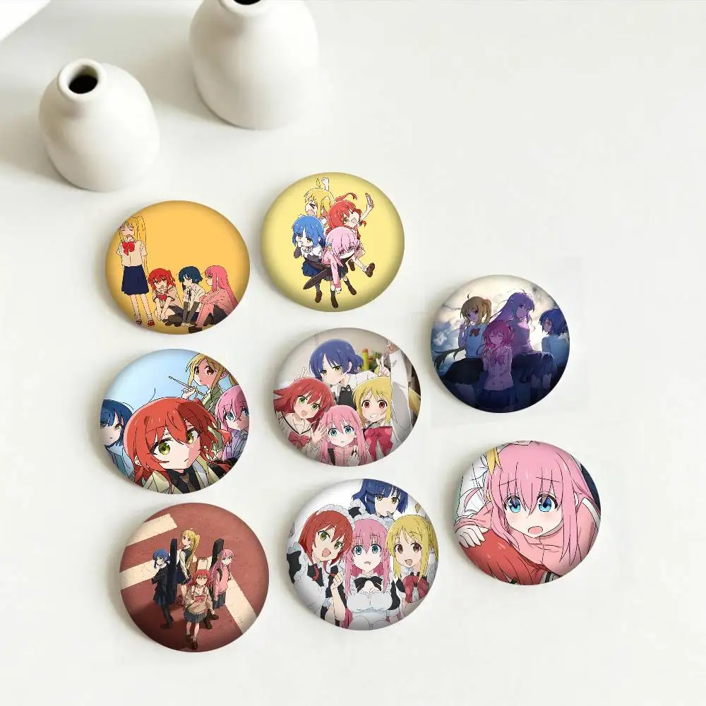 

Anime Bocchi the Rock! 25mm 32mm 44mm 58mm 75mm Brooches Badges Pins for Accessories Gift