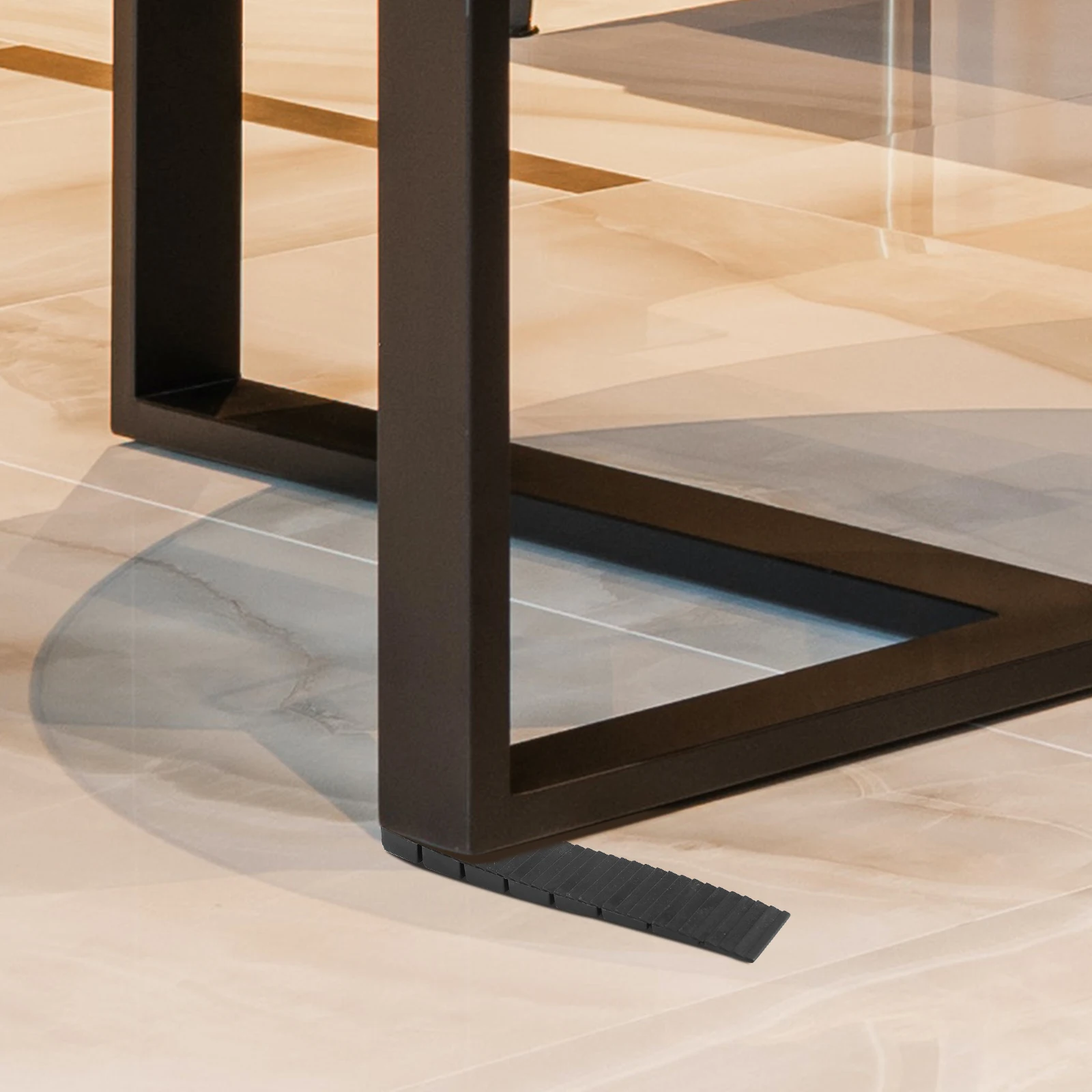 

20 Pcs Furniture Leveling Shims White Abs Horizontal Spacers for Sofas Tables Chairs Reliable Safe Home Improvement DIY Levelers