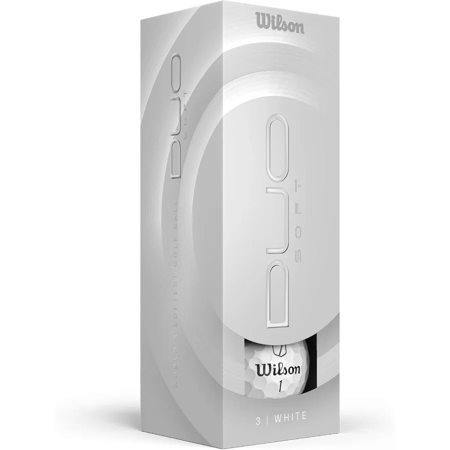 ลูกกอล์ฟ Wilson 2025 Duo Soft 12 ลูก เพื่อประสิทธิภาพที่ดีขึ้นบนสนาม เหมาะสำหรับผู้เริ่มต้นและผู้เล่นระดับกลาง