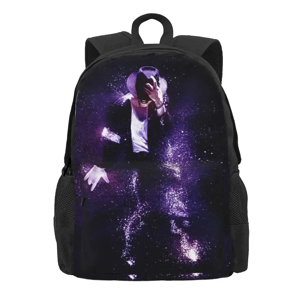 Michael Jackson Musicians Singers Dancers Backpack Daypack Large Capacity Kids BookBag School Bag Shoulder Bags for Men Women