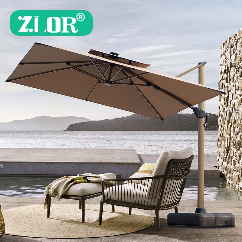 

Garden Parasol Outdoor Sun Large Size Waterproof Umbrella Patio Luxury Furniture Beach Umbrella for Sand Hotel & Hospital Use