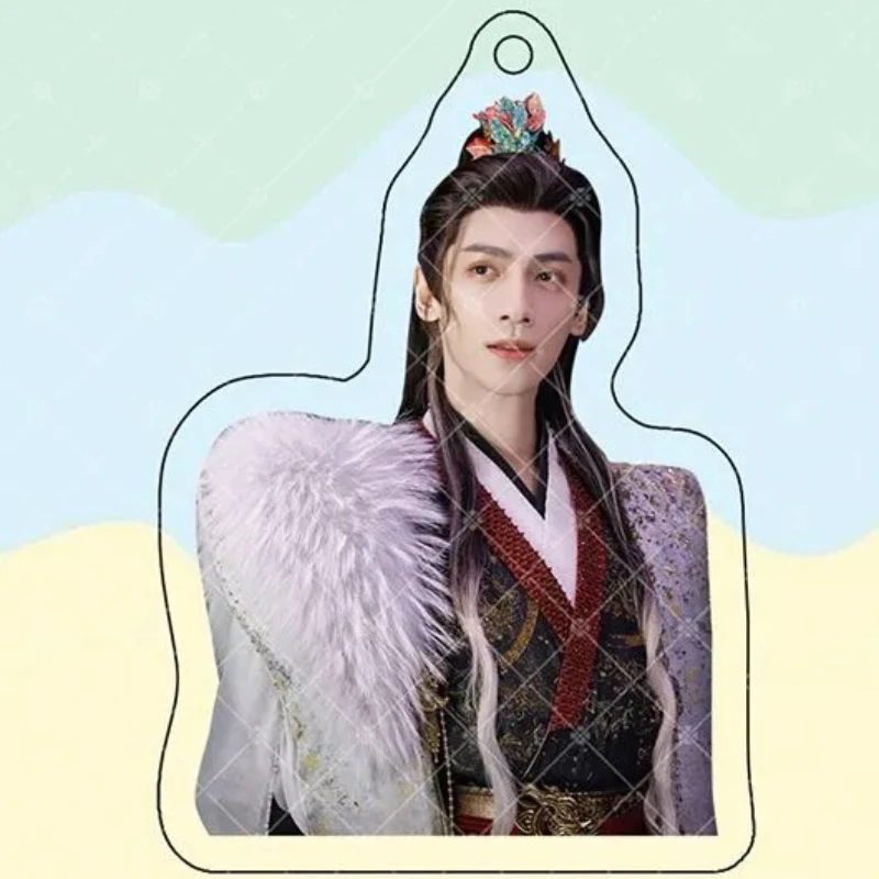 Leo Luo Yunxi Poster Keychain Acrylic Double-side Hanging Pendants TV Whispers of Fate Tang Lici Drama Stills Decor Ornaments
