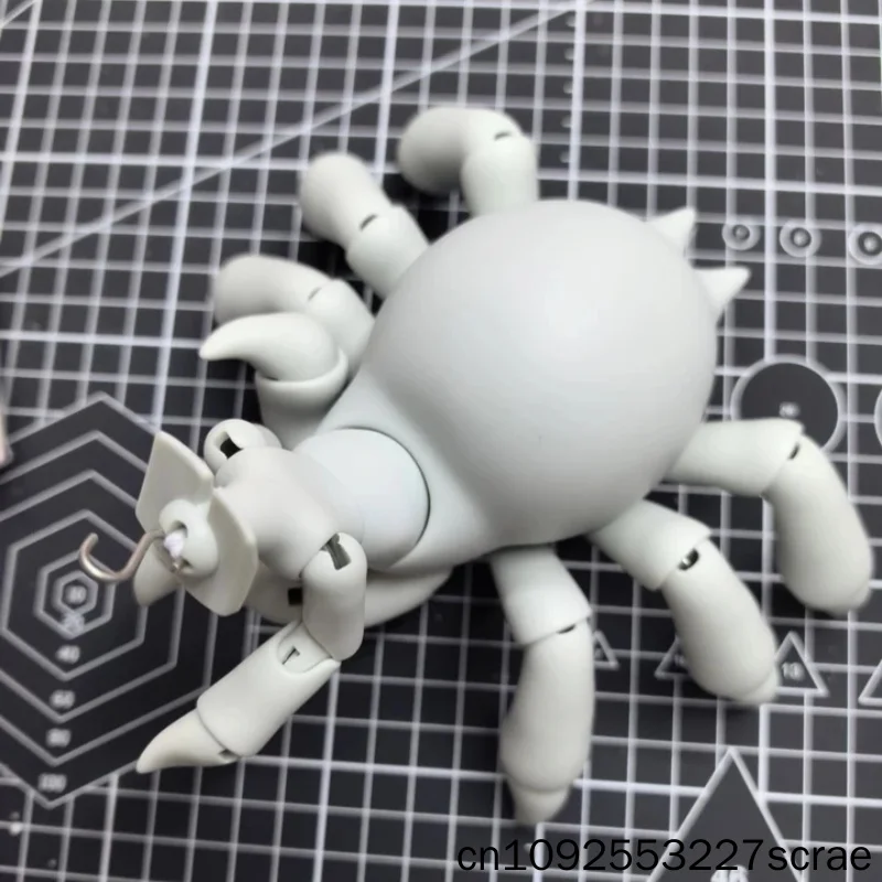 1/8 Fantasy Spider Shape Articulated Mjd Doll Body Pvc Posable Joint Monster Doll Torso Edamame Spider Body Custom Doll Toys