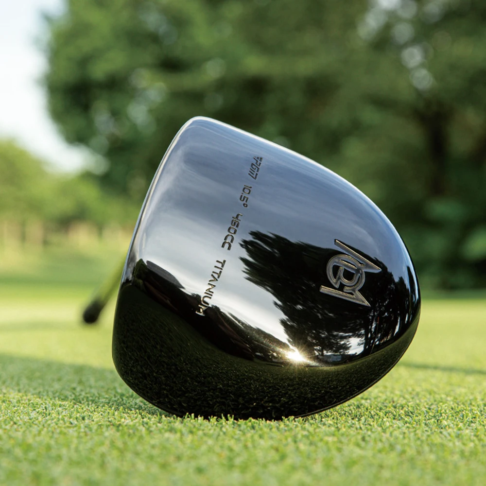 نادي الجولف ذكر شجرة أولى تي شيرت من خشب الجاذبية جسم قضيب كربون خفيف للغاية نادي مركزي منخفض الارتداد مع غطاء رأس من البولي يوريثان