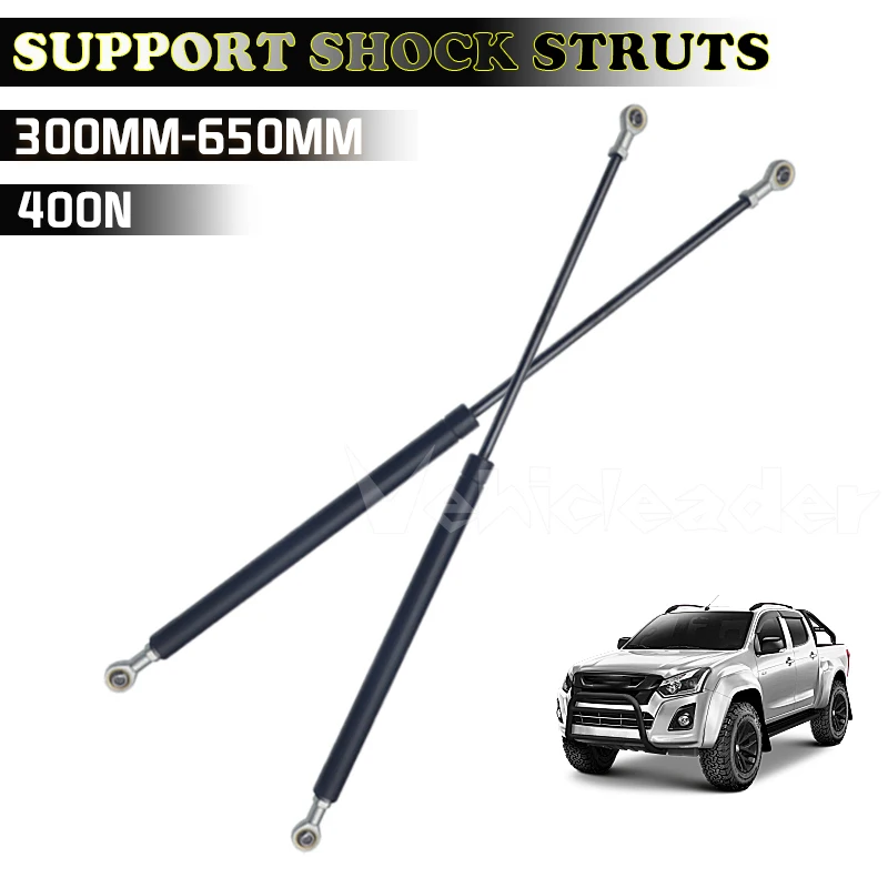 

2pcs 400N 300/350/400/450/500/550/600mm Car Gas Struts Spring Shocks Lift Supports RV Windows Storage Damper Camper Back Window