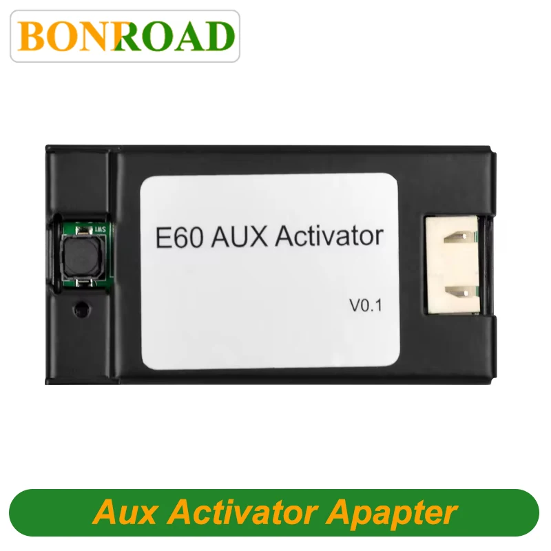 Bonroad E60 Attivatore AUX per BMW E60 E61 E63 CCC 2003-2010 Auto originale senza porta AUX