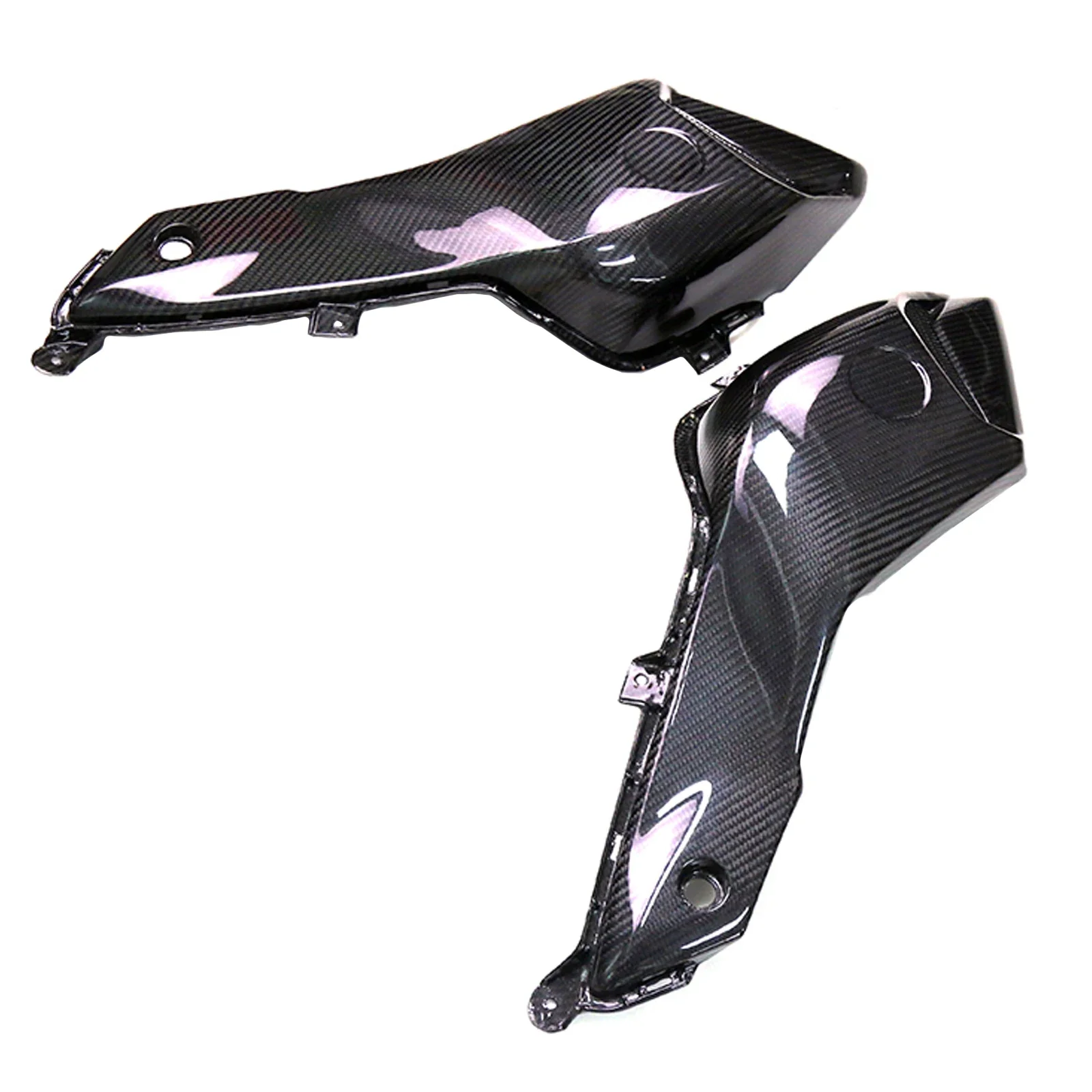 3k Carbon Fiber For Yamaha MT07 FZ07 MT-07 FZ-07 2014-2017 Side cover Upper intake panel protective cover