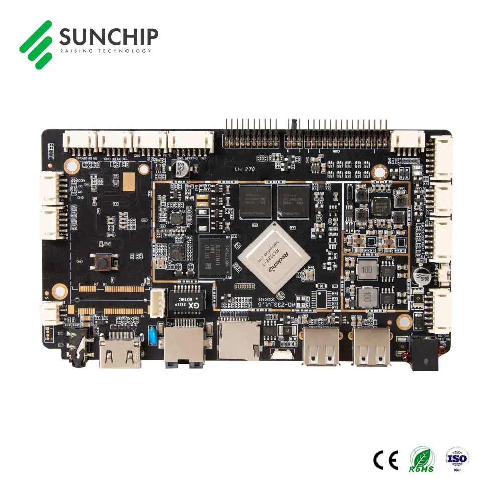 Android Mainboard RK3288 2-16G memory RS232 USB LVDS EDP Multiple interface Smart Android 9.0 or above motherboard