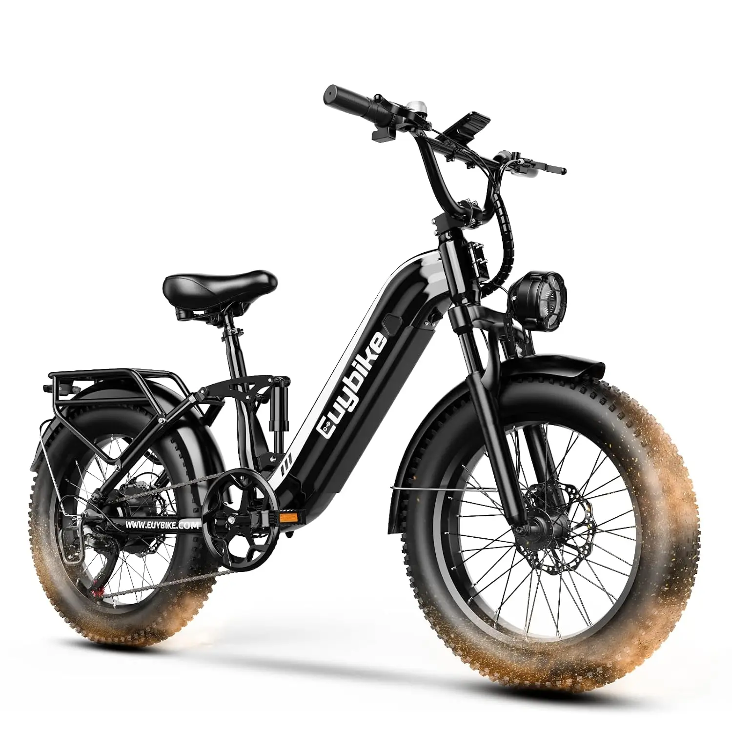 Step Thru Electric Bike 20x4 Fat Tire 750W Motor All Terrain Commuter, Customized