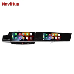 NaviHua nuovo Design per Porsche Panamera Dual Screen Copilot Multimedia Player Carplay Auto Headunit Monitor Car Stereo Radio