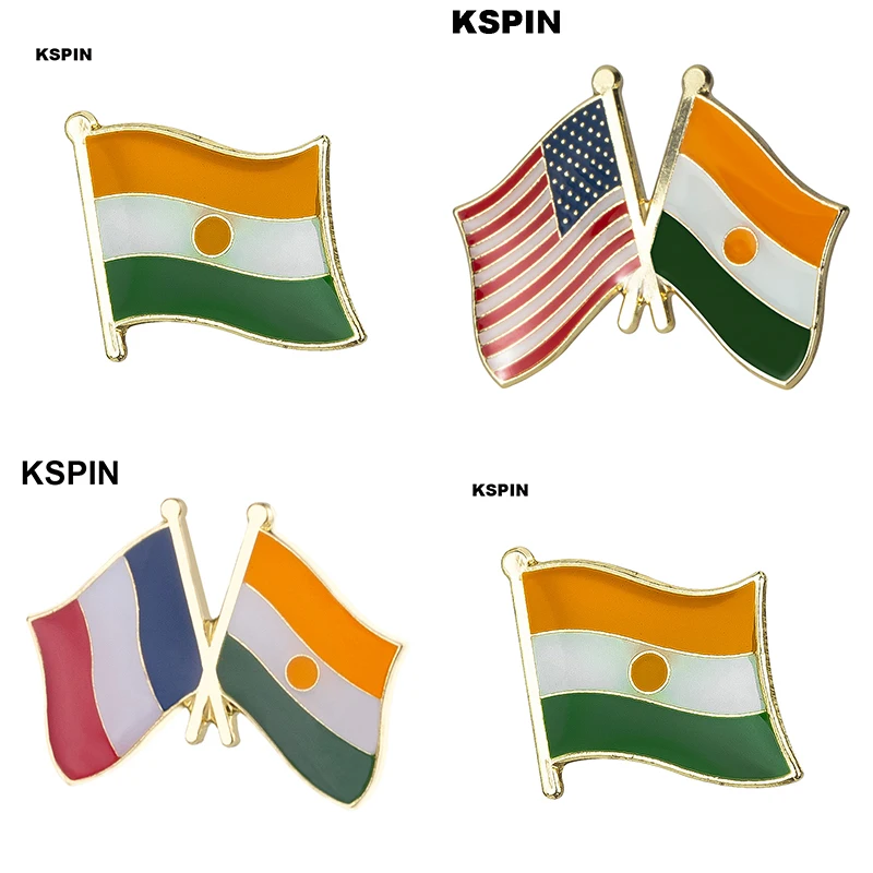 

Niger Badges for Backpacks Pin Brooch Set Decorative Buttons for Clothes