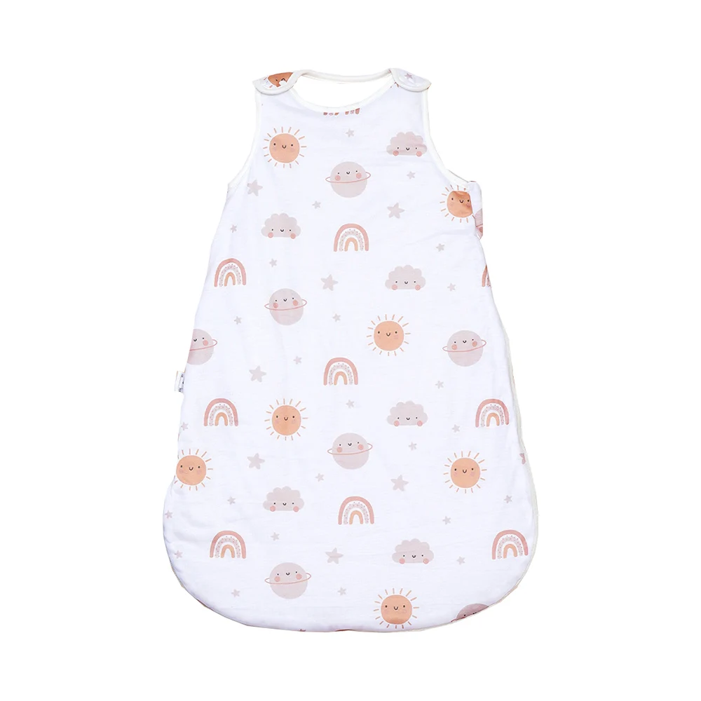 Kangobaby #My Soft Life# New Arrival Baby Vest Sleeping Bag Unisex Anti-Kicking Newborn Sleepwear Toddler Onesies