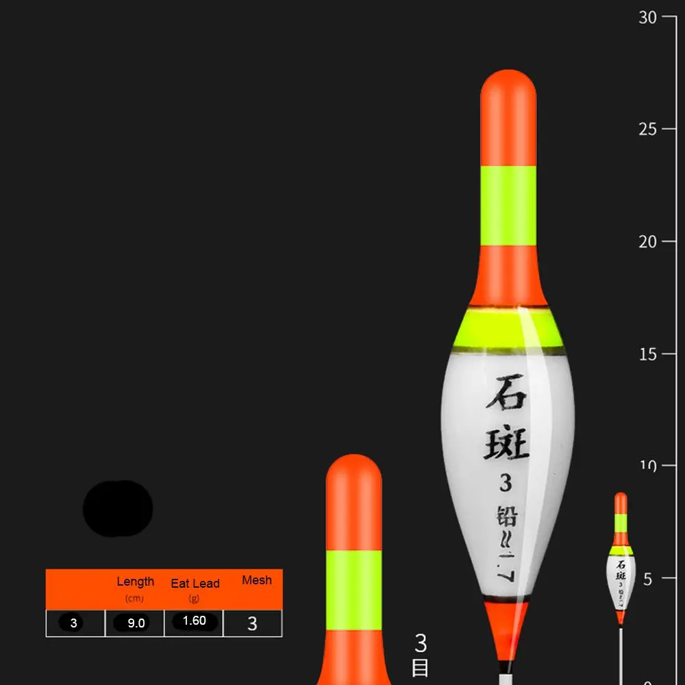 ذيل سميك الصيد يطفو Balsa Flotteur خشب البلسا لافتة للنظر الصيد يطفو المحمولة خشبية عالية الجودة #5