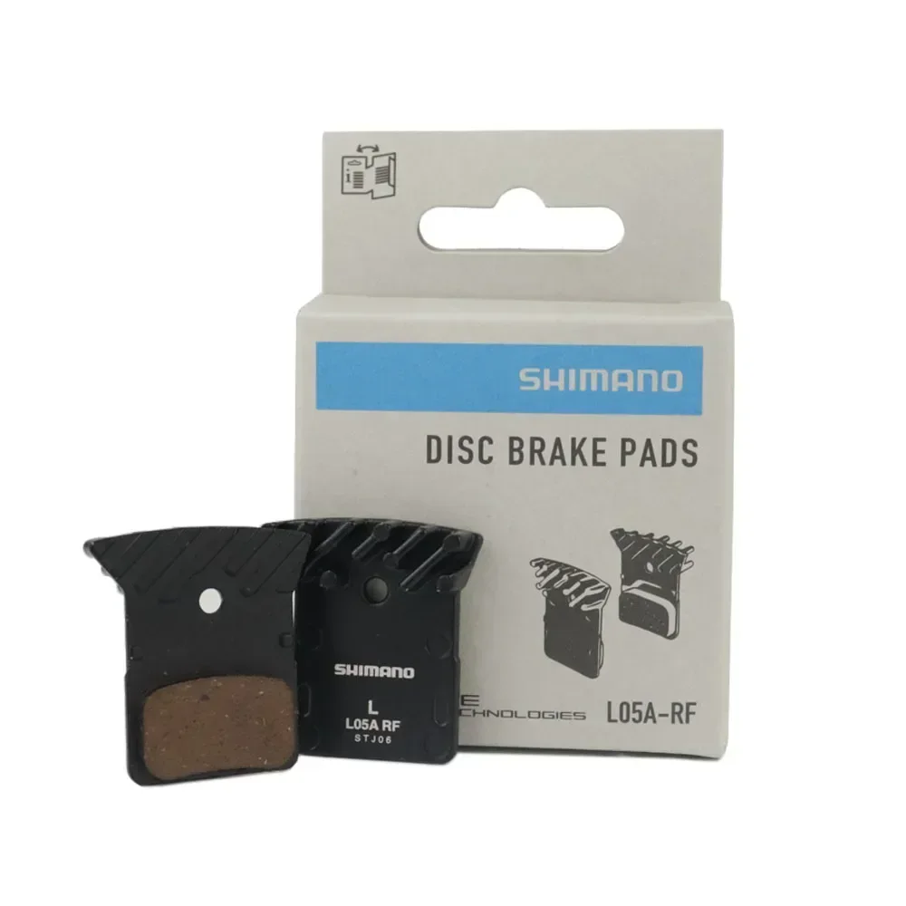 L05A Brake Pad DEORE SLX XT Resin Metal Pad Cooling Fin Ice Tech Mountain Road M8110 M7110 R9170 R8070 R7070 Original