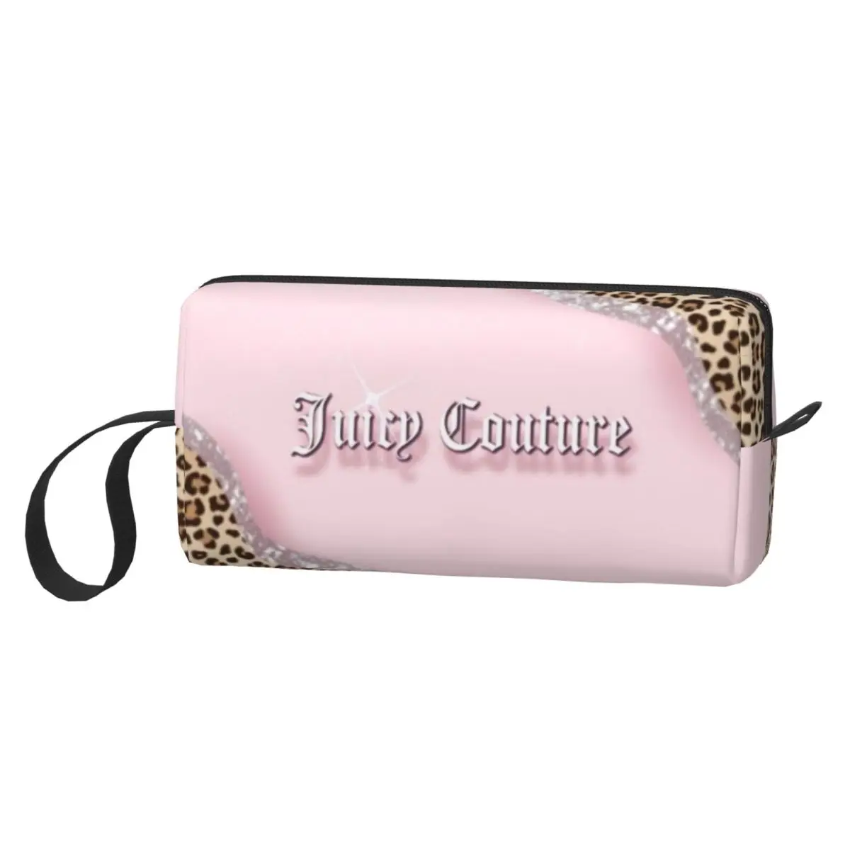 Juicy-Couture Makeup Bags Capacity Cosmetic Bag Trend Outdoor Makeup Organizer Case