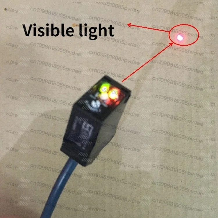 Laser Photoelectric Switch Diffuse Reflection Laser Sensor NPN PNP DC Three-wire