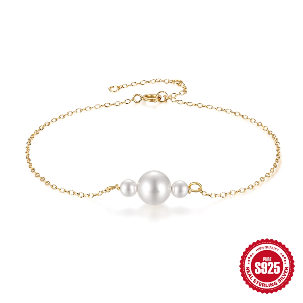 Aide 925 Sterling Silver unikalne dwa kółka bransoletki z łańcuszkiem dla kobiet skręcone i gładkie obręcze cienkie bransoletki do układania w stosy