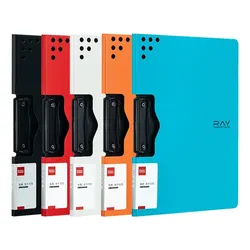 Comix A4 Clipboard Metal Fixture Foam Pp Writing Board Holder Durable Large Capacity Paper Clip School Office Supplies