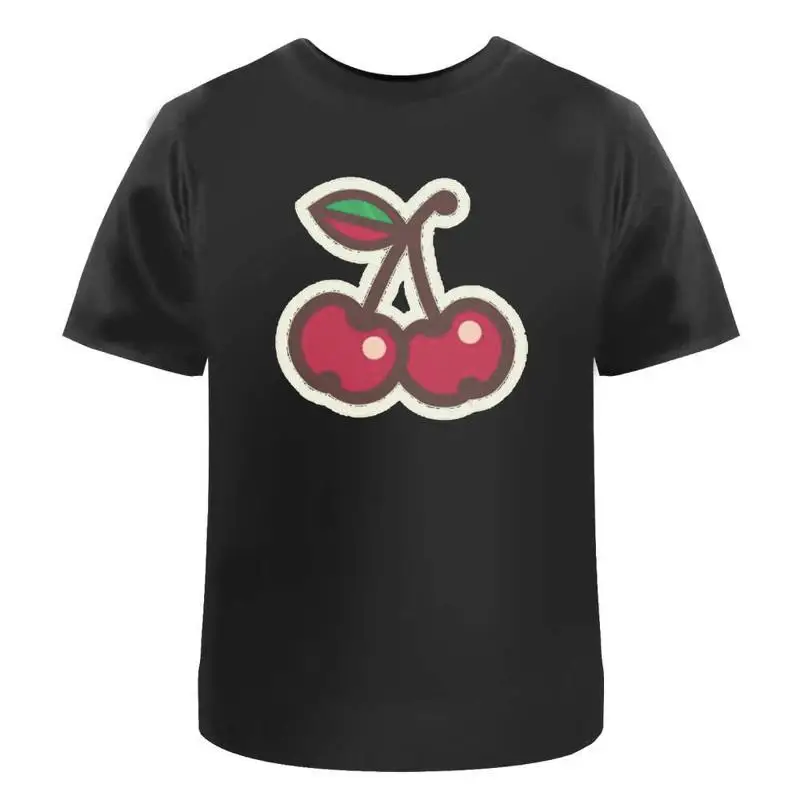 Two Cherries' Cotton T Shirt Ta047156