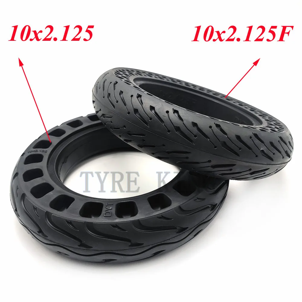 10x2.125 Solid Tire 10x2.125F Thickening Honeycomb Wheel Tyre for Smart Electric Balancing Scooter Accessory