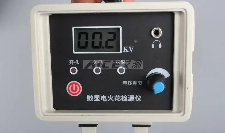 

AC-10 Digital Display EDM Detector Pipeline Fluorine-lined Plastic Anti-corrosion Layer Leak Detector Pinhole Tester Charging