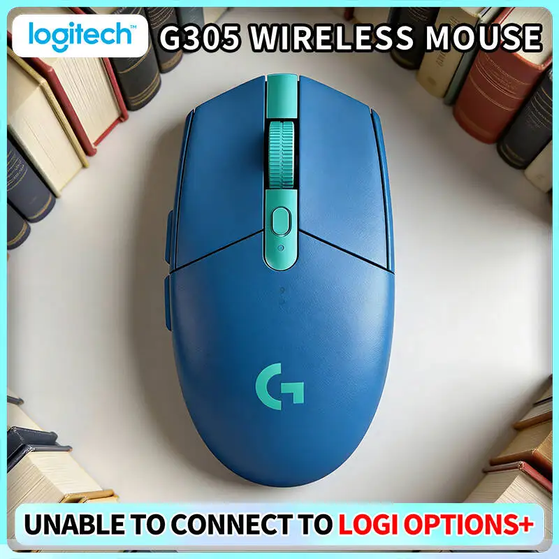 

Беспроводная игровая мышь Logitech G305, 12000 DPI HERO, 6 программируемых кнопок, 250 часов автономной работы, 99 г, для ПК, Mac, ноутбуков и геймеров