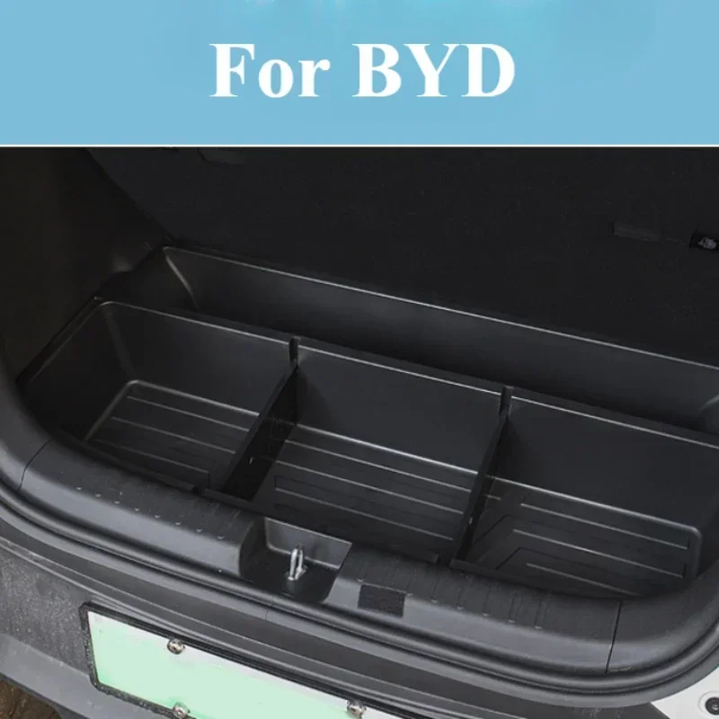 For BYD Seagull Trunk Storage Box Storage Trunk Baffle Fill Magic Box Invisible Storage Box Modification Supplies Accessories