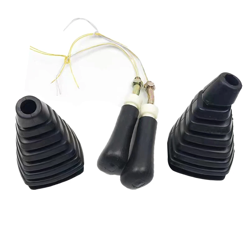 Excavator Parts XKAY-00330 For 60 80 130 150 210 215 305-7 Cover Handle Rubber Joystick Dust Boot