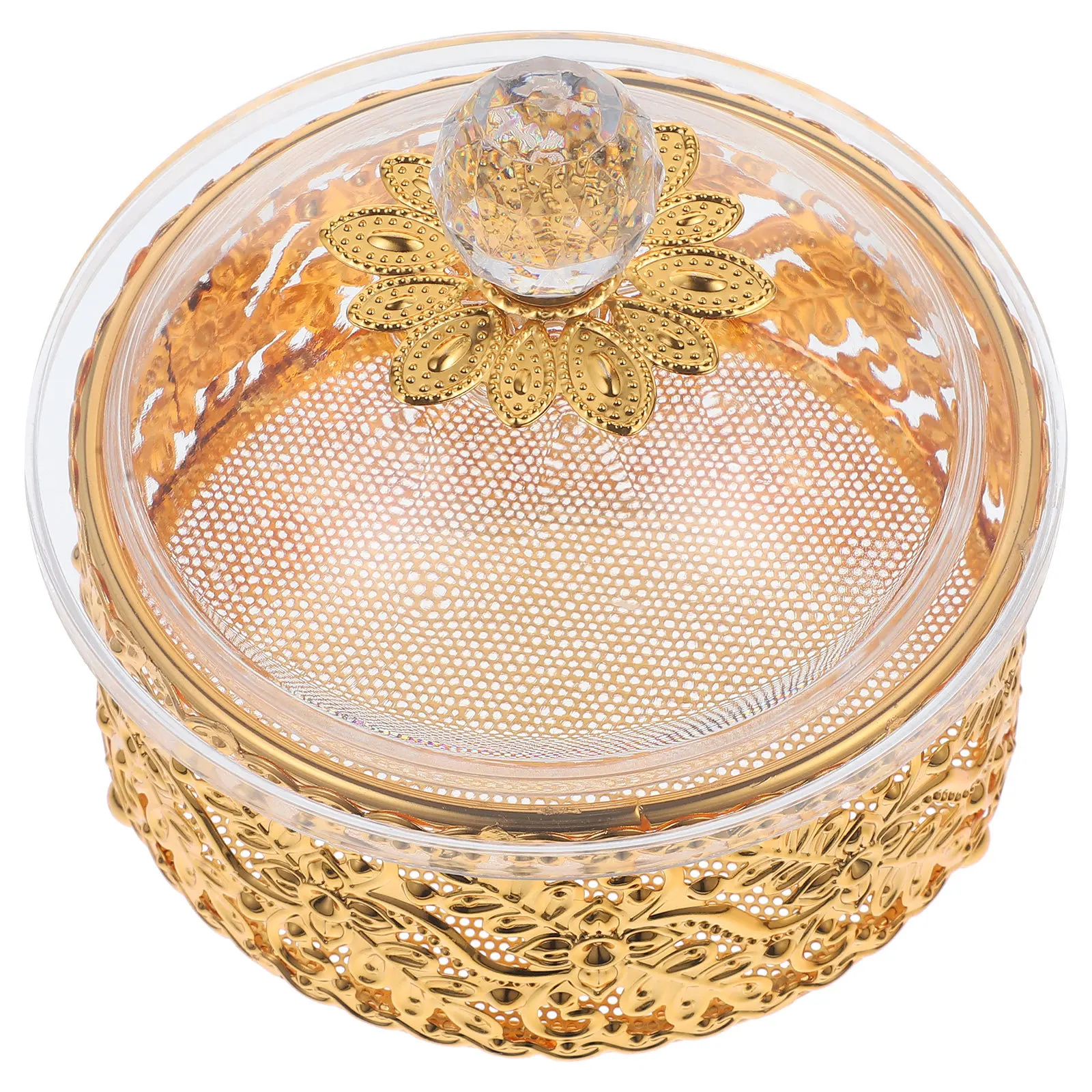 

Hollow Out Storage Box Snacks Sugar Container Coffee Canister Candy Jar With Lid Decorative Kitchen Canisters Tea Storage