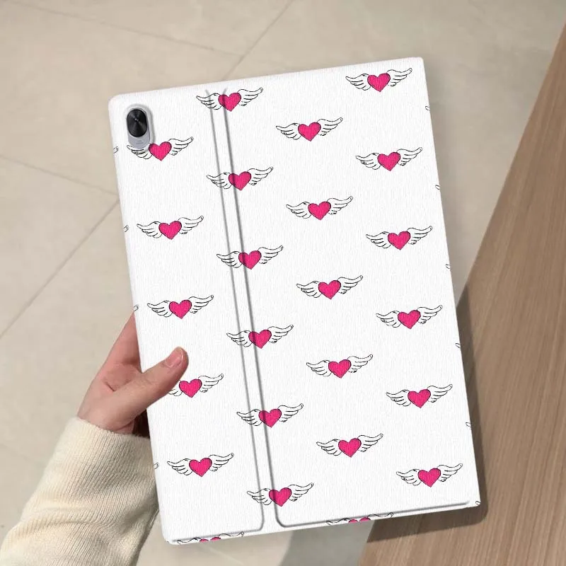 Cartoon Heart Soft For Huawei MediaPad 11 M5 M6 ES Pro M5Lite Honor Pad V7 V8 X7 X8 X9 GT Pro Tab Tablet Case