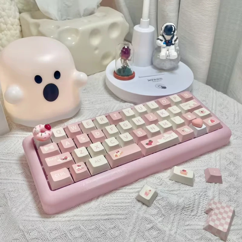 40% Mini Mechanical Keypad Kit Customized Dual Mode/Tri-mode RGB Hot Swap VIAL 42 Keys E-sports Gaming Office Keyboard Gift