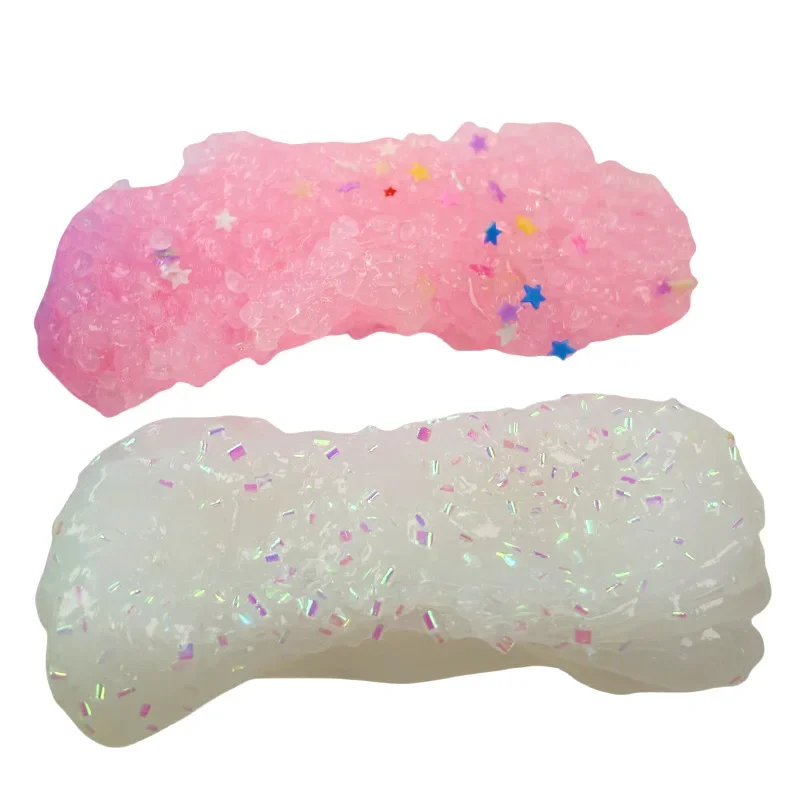 Slime Charm Kit for Kid Rice Grain Stylish Foam Puzzle Decomposition Crystal Playdough Mud Slime Crunchy PAS Cher Soft Clay