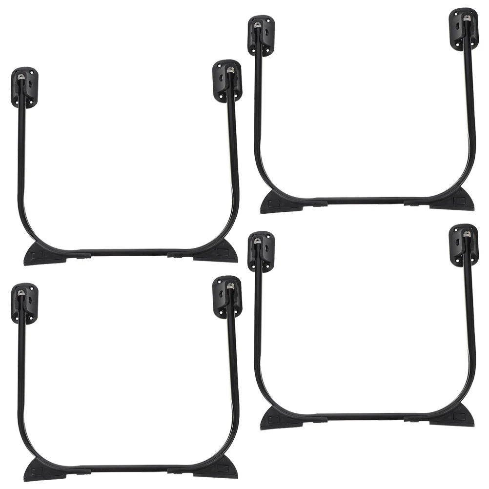 4 pièces pieds en métal pliables en forme de U pieds de meubles pliants robustes pour Tables basses bureaux bancs pied de Table à feuilles tombantes