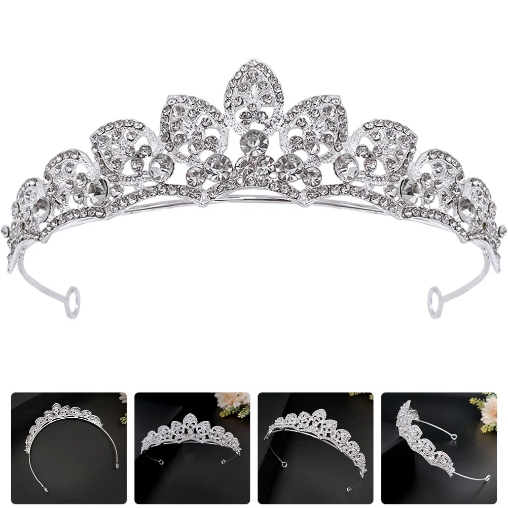 أنيقة العروس تيارا غطاء الرأس حجر الراين تصميم حفل زفاف ديكور رائعة الزفاف أغطية الرأس تيارا غطاء الرأس الرومانسي