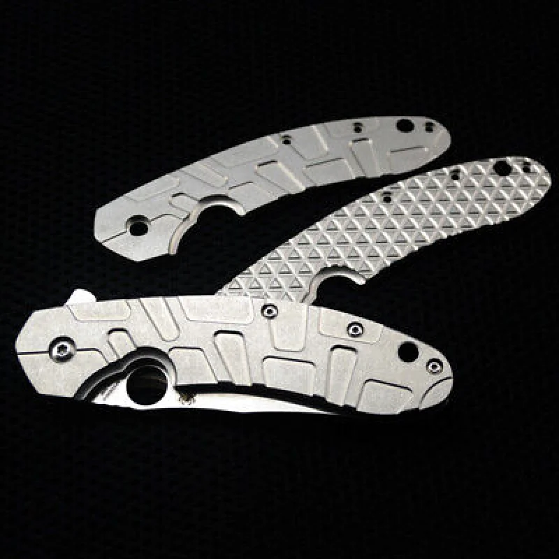 

New TC4 Titanium Alloy Single Sided Patch for SPYDERCO C156